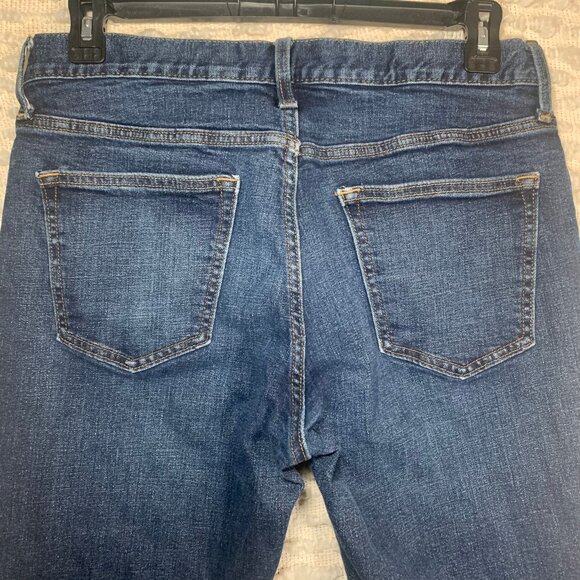 OLD NAVY MENS 34X32 BLUE JEANS TAPERED STRETCH CASUAL OUTDOOR (34X31) - Picture 7 of 15